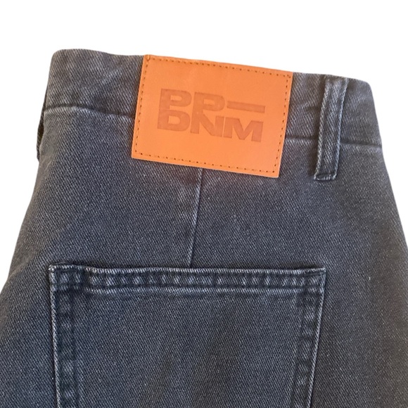 Princess Polly ADRIANNE WIDE LEG CARGO JEANS Black Gray Wash Denim Size 4 - Picture 7 of 10